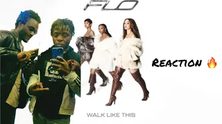 Flo- walk like this- (reaction) #trending #relatable