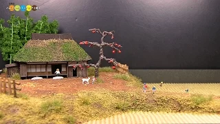 Diorama - Autumn Countryside　ミニチュア秋の田園風景作り