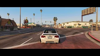GTA V - BMW M3 E92 Libertywalk - Gameplay (Custom Sounds)