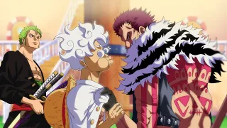 The best battle in One Piece Yonko Luffy Gear 5 VS Katakuri | Anime One Piece Recaped