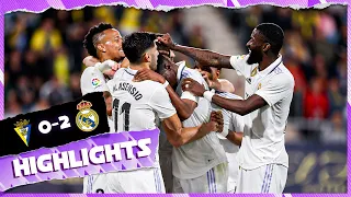 Cádiz 0-2 Real Madrid | HIGHLIGHTS | LaLiga 2022/23