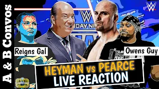 Paul Heyman VS Adam Pearce - LIVE REACTION | Smackdown Live 1/22/21