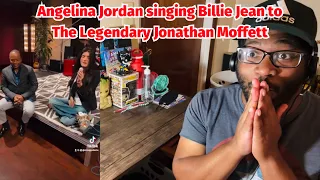 Angelina Jordan singing Billie Jean to The Legendary Jonathan Moffett | REACTION!!!