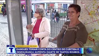 Gangues tomam conta do centro de Curitiba - Tribuna da Massa (25/05/2022)