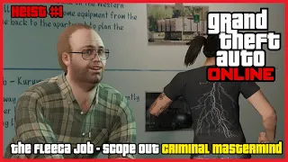 GTA Online Heist #1 - The Fleeca Job - Scope Out (Criminal Mastermind) | Ogygia Vlogs🇺🇸