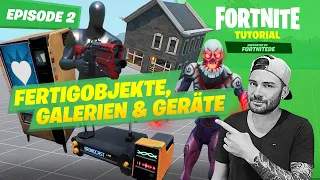 Fertigobjekte, Galerien & Geräte EPISODE: 2 *Kreativmodus Tutorials* 👷‍♂️