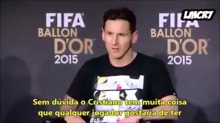 Messi e cr7 humilham neymar em entrevista