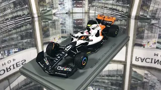 Spark 1/43 Lando Norris McLaren-Mercedes MCL60 Mercedes-AMG F1 M14 #4 9th Monaco GP 2023