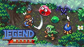 Legend Maker is A Love Letter to 2D Zelda Games (Maker Game)