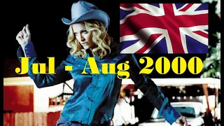 UK Singles Charts : July/August 2000