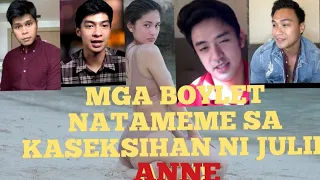 MGA BOYLET NATAMEME SA KASEKSIHAN NI JULIE ANN!