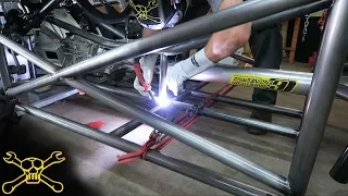 Tube Chassis Frame Fabrication | Custom Hot Rod Build Bibbster