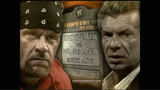 Story of The Undertaker vs. Mr. McMahon | Survivor Series 2003