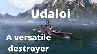 World of warships - Udaloi an interesting destroyer