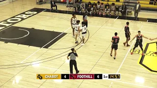 Chabot Men's Basketball vs. Foothill