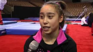 Katelyn Ohashi Media Day - 2013 AT&T American Cup