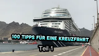 100 Tipps und Tricks bei einer Kreuzfahrt Teil 1 - der Mein Schiff VLOG #12 -Tutorial fast 100 Tipps