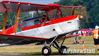 Aircraft Arrivals/Departures - Tuesday - EAA AirVenture Oshkosh 2023