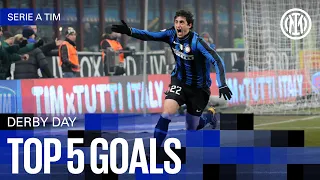 TOP 5 GOALS VS MILAN ⚽⚫🔵