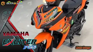 Next Gen "Mx King" YAMAHA EXCITER RC 155 2023 (Matte Orrange)