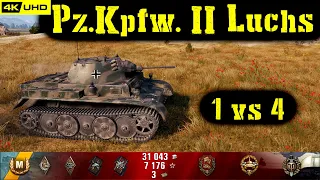 World of Tanks Pz.Kpfw. II Luchs Replay - 8 Kills 1.4K DMG(Patch 1.6.1)