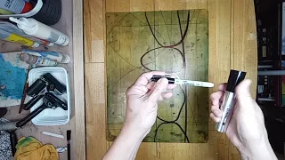 Large Format gel printing (Marker Transfer Technique)