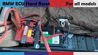 BMW ECU "Hard Reset", remove codes from Computer ECU, all models.