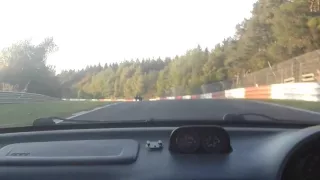 Ridiculously cool Biker takes Schwedenkreuz like a boss - Nürburgring Nordschleife