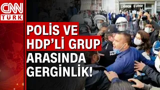 Polis ve HDP arasında "izinsiz basın açıklaması" gerilimi!