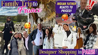 Designer Shopping in PARIS with MOM!  Full Paris & France Tour for PARENTS! #TravelWSar