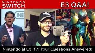 Nintendo E3 2017 Q&A! Metroid & FE, Switch Accessories, Virtual Console & More!