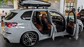 2025 Gray BMW X5 xDrive40i M Sport Facelift - Luxury SUV in Detail