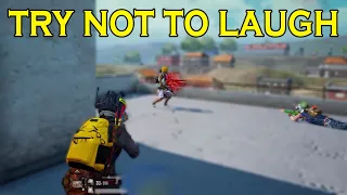 Try Not to Laugh Challenge - PUBGMOBILE | Part-28 |