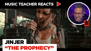 Music Teacher Reacts to Jinjer "The Prophecy" | Music Shed #62