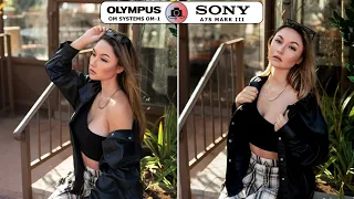 OM Systems OM-1 VS Sony A7SIII Camera Comparison | Olympus Wins!