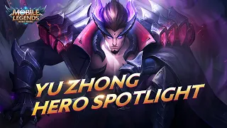 Hero Spotlight | Yu Zhong | Black  Dragon | Mobile Legends: Bang Bang