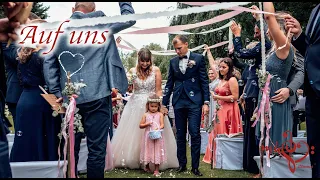 Auszug des Brautpaares zu  Auf uns - Andreas Bourani [Cover] Hochzeitssängerin Michelle Hanke