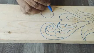 amazing drawing wood art