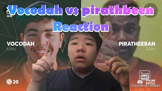 Pirathbeen vs vocodah gbb2020 online reaction / Aaron