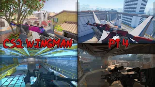 7-0 With NO RANKUP?!?! CS2 Wingman To Global Elite #4 (Gameplay Highlights)