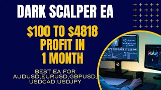 Dark Scalper EA Forex MT4 EA Jan  2024 Month Profit | Best forex robots