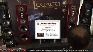 Legacy Audio, Aries Speakers, Focus SE, new IV7 Amplifier, Wavelet Gold Show Winner!