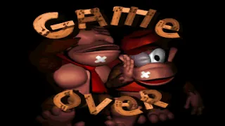 Donkey Kong Country 1 - Todas as Animações de Mortes e Game Over (SNES)