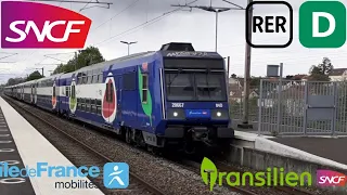 (FHD)  Compilation de train Sans Arrêt sur la ligne D
