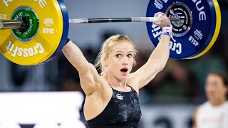 2021 CrossFit Games - Event 12 - Women - Annie Thorisdottir's Shocking 200-lb Snatch