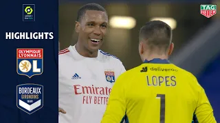 OLYMPIQUE LYONNAIS - FC GIRONDINS DE BORDEAUX (2 - 1) - Highlights - (OL - GdB) / 2020-2021