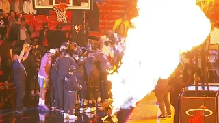 Miami HEAT’s Miami Mashup Intro in the Arena vs. the Pacers