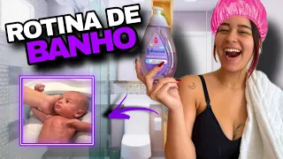 ROTINA DO BANHO DO DAVI *mostrei tudo