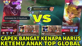 Will Know Gw Capek Bangat , Kenapa Harus Ketemu Kalian Sih! Padahal Lagi Kejar MMR Hayabusa ! - MLBB