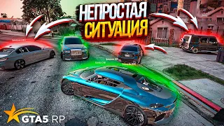 ИХ БЫЛО БОЛЬШЕ НО ПОТОМ ПРИЕХАЛА ПОДМОГА! ОГРАБЛЕНИЯ В GTA 5 RP SUNRISE!